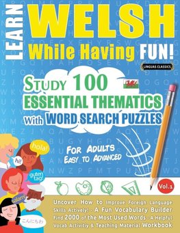 LEARN WELSH WHILE HAVING FUN! - FOR ADULTS