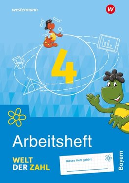 Welt der Zahl 4. Arbeitsheft.  Für Bayern