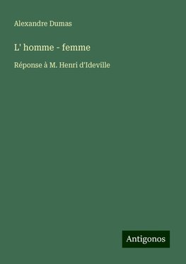 L' homme - femme