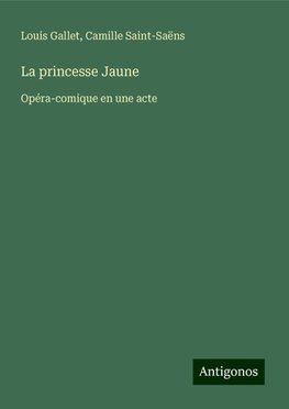 La princesse Jaune