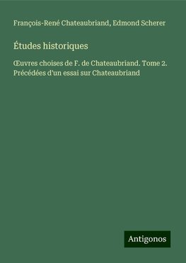 Études historiques