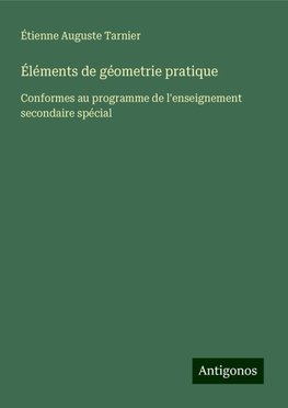 Éléments de géometrie pratique