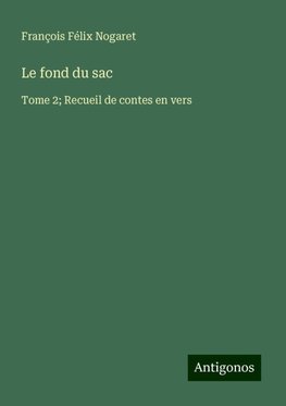 Le fond du sac