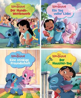 Nelson Mini-Bücher: Disney Lilo & Stitch 1-4