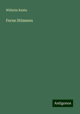 Ferne Stimmen