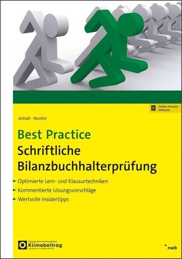 Best Practice Schriftliche Bilanzbuchhalterprüfung