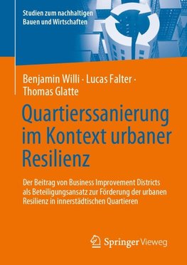 Quartierssanierung im Kontext urbaner Resilienz