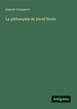 La philosophie de David Hume