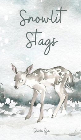 Snowlit Stags