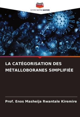 LA CATÉGORISATION DES MÉTALLOBORANES SIMPLIFIÉE