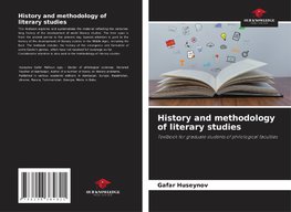 History and methodology of literary studies