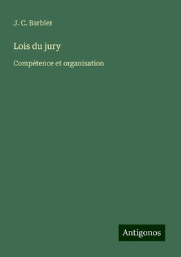 Lois du jury