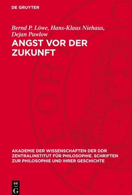 Angst vor der Zukunft