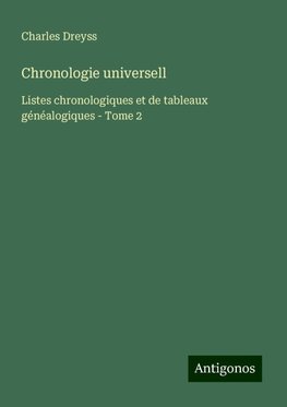 Chronologie universell