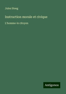 Instruction morale et civique