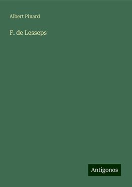 F. de Lesseps