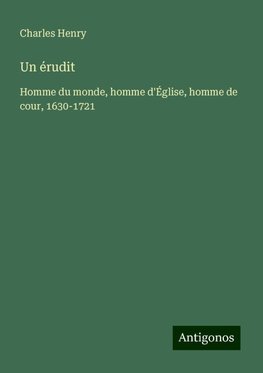 Un érudit