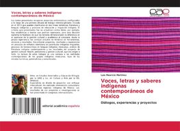 Voces, letras y saberes indígenas contemporáneos de México