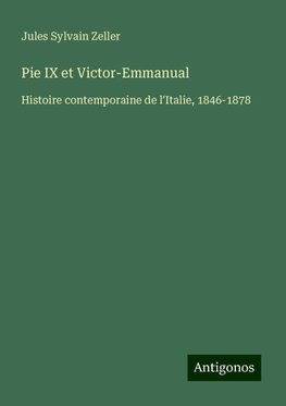 Pie IX et Victor-Emmanual