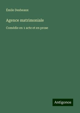 Agence matrimoniale