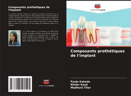 Composants prothétiques de l'implant