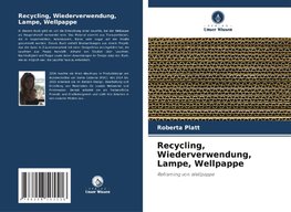 Recycling, Wiederverwendung, Lampe, Wellpappe