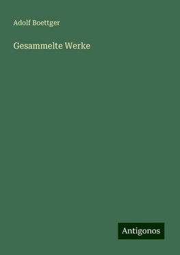 Gesammelte Werke