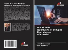 Analisi delle opportunità di sviluppo di un sistema informativo