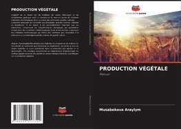 PRODUCTION VÉGÉTALE