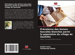 Prévalence des lésions buccales blanches parmi la population du village de Sasihitlu