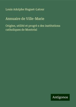 Annuaire de Ville-Marie