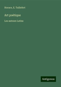 Art poétique