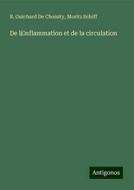 De li¿nflammation et de la circulation