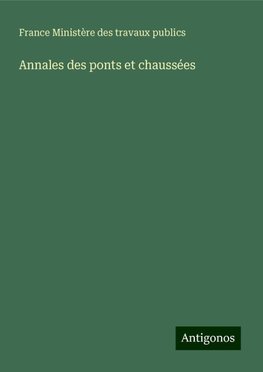 Annales des ponts et chaussées