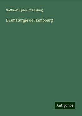 Dramaturgie de Hambourg