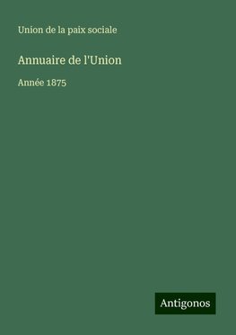 Annuaire de l'Union