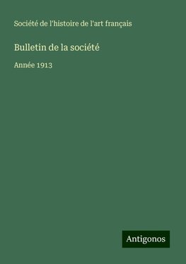 Bulletin de la société