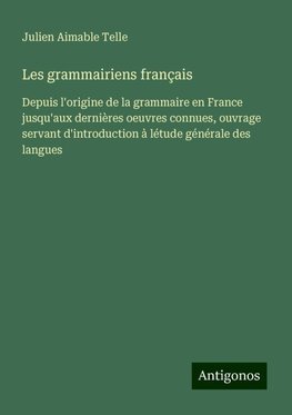 Les grammairiens français