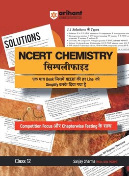 Arihant NCERT CHEMISTRY Simplified Class 12th