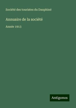 Annuaire de la société