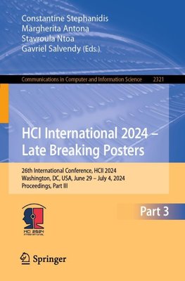 HCI International 2024 - Late Breaking Posters