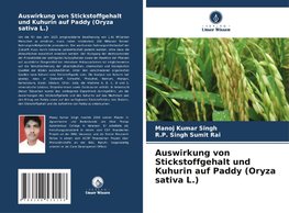 Auswirkung von Stickstoffgehalt und Kuhurin auf Paddy (Oryza sativa L.)