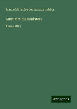 Annuaire du ministère