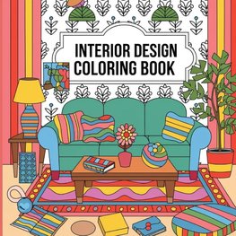 Interior Design Coloring Book