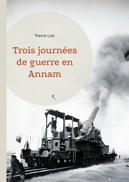 Trois journées de guerre en Annam