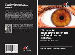 Efficacia del concentrato piastrinico nell'occhio secco diabetico