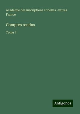 Comptes rendus