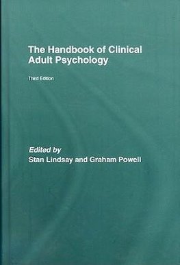 Lindsay, S: Handbook of Clinical Adult Psychology