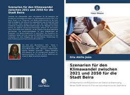 Szenarien für den Klimawandel zwischen 2021 und 2050 für die Stadt Beira