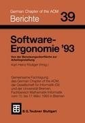 Software-Ergonomie '93